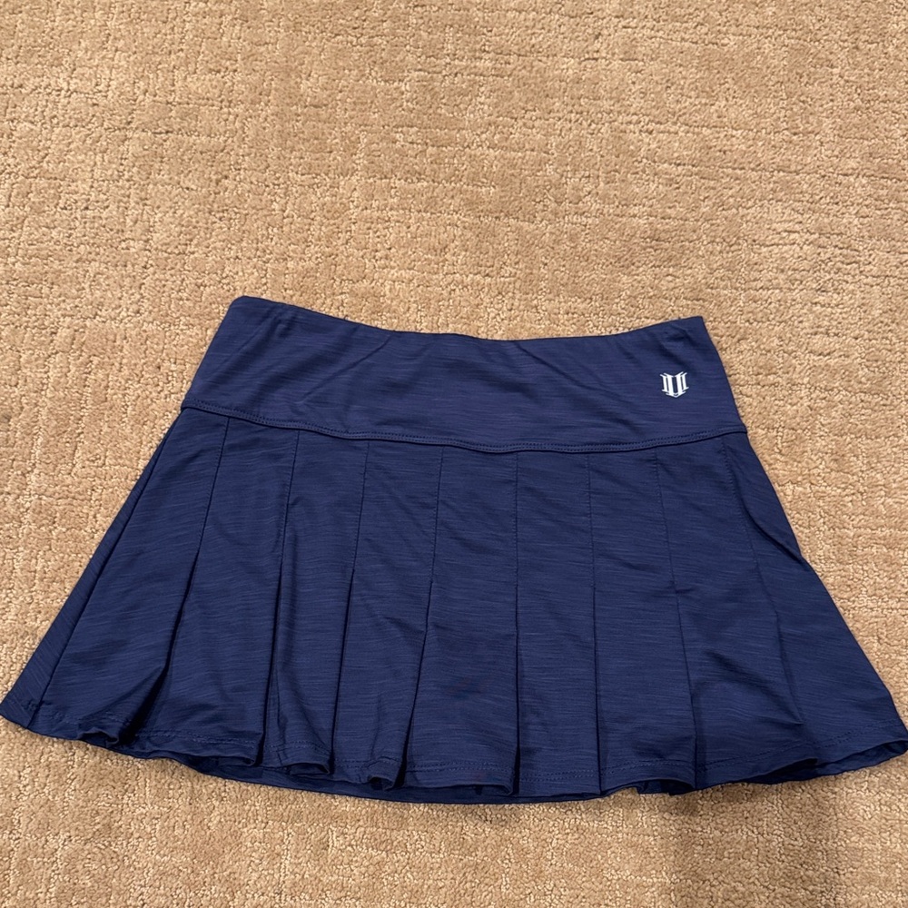 Stylish Navy Skater Skirt